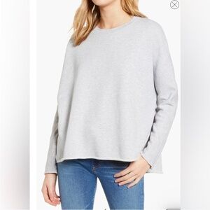 Frank and Eileen Tee Lab Grey Long Sleeve Crewneck Basic Classic Sz M NEW